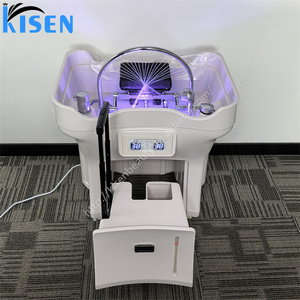 Kisen Top Design Head Spa <span class=keywords><strong>Pro</strong></span> Bassin de shampooing non classé Lavage des cheveux portable <span class=keywords><strong>Bac</strong></span> sans tuyau avec 2 réservoirs et chauffe-eau - Product Image 5