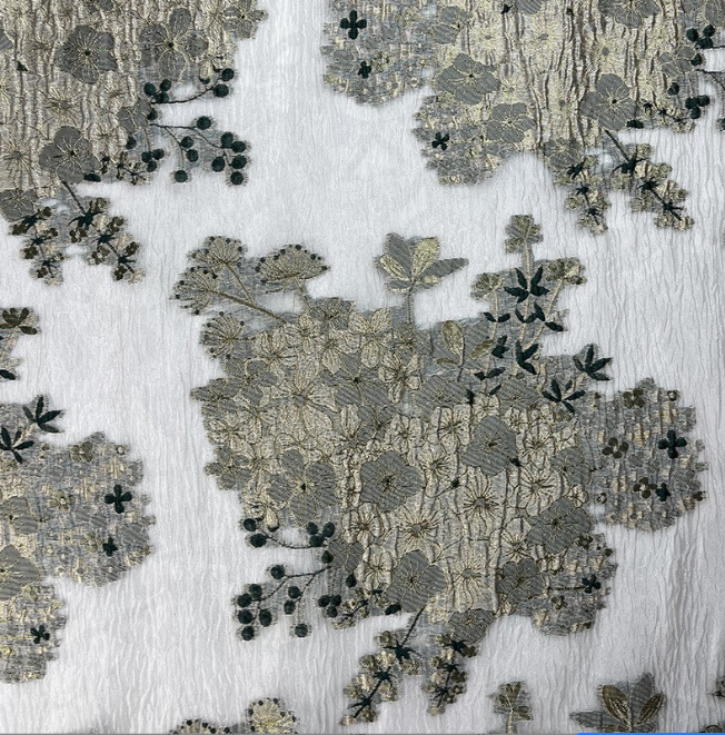 New Exquisite Lace Embellishments Embroidered Leaves