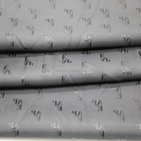 Loddytex Personnalisez le tissu de doublure jacquard 100% polyester pour manteau de fourrure