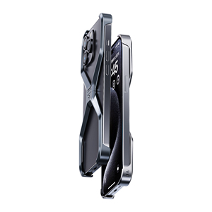 กรอบโลหะอลูมิเนียมกันกระแทกแบบบางพิเศษสำหรับ <span class=keywords><strong>iPhone</strong></span> 13/14/15/16เคสพร้อมผลิตภัณฑ์ดรอปชิปงานฝีมือด้วยไฟฟ้า - Product Image 4