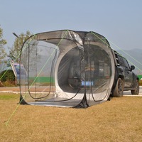 Tente de camping automatique pour hayon de voiture, installation instantanée, avec climatisation