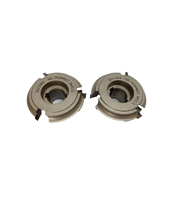 Fraise de pré-finissage OEM personnalisable en carbure HW revêtu d'étain pour machine CNC haute performance 55.7*16*H27.5*3T