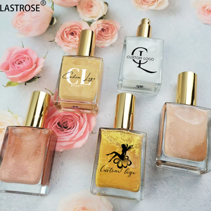 Huile Corporelle Scintillante Éclatante en Marque Blanche Spray Pailleté Huile Hâle Doré Scintillante Liquide Enlumineur - Product Image 2