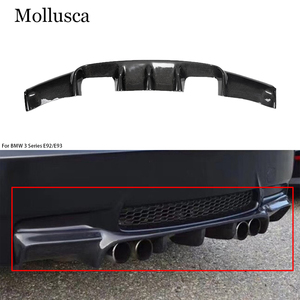 Pour Série 3 E92 M3 V Style, lèvre arrière en fibre de carbone, diffuseur arrière, lèvre de pare-chocs, 2005-2012 - Product Image 1