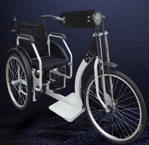 Bon marché pliable <span class=keywords><strong>Handbike</strong></span> tricycle à manivelle fauteuil roulant manuel pour la réadaptation des personnes handicapées handicap léger - Product Image 2