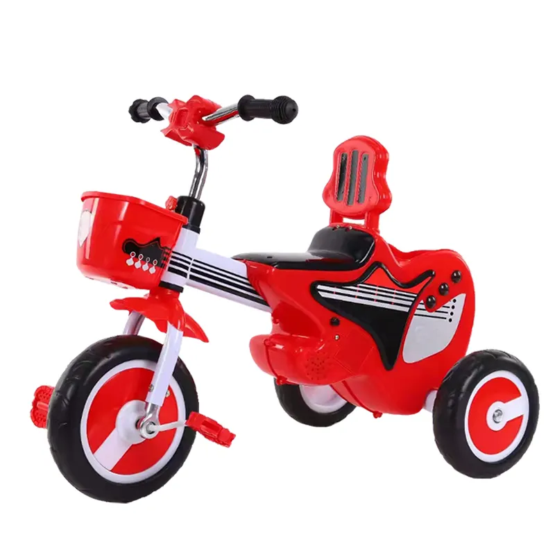 China Nieuwe Ontwerp Productie Van 10 Inch Baby Ride Op Speelgoed Schuim 3 Wiel Kopen Cartoon Kid Driewielers Voor Kinderen 2 Jaar
