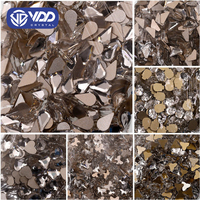 VDD P1-P92 Venta al por Mayor de 1440 Piezas de Cristales de Vidrio, Piedras de Estrás Planas con Forma de Diamante, Brillantes para Decoración de Uñas, Manualidades y Decoración
