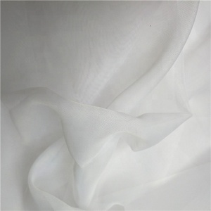 Giá rẻ 45gsm Trọng lượng nhẹ Polyester đồng bằng Terylene vải cho <span class=keywords><strong>Sheer</strong></span> rèm và Voile rèm - Product Image 3
