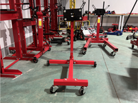 Support moteur de voiture 1000 LBS avec 4 roues, support de réparation moteur, outils d'atelier automobile