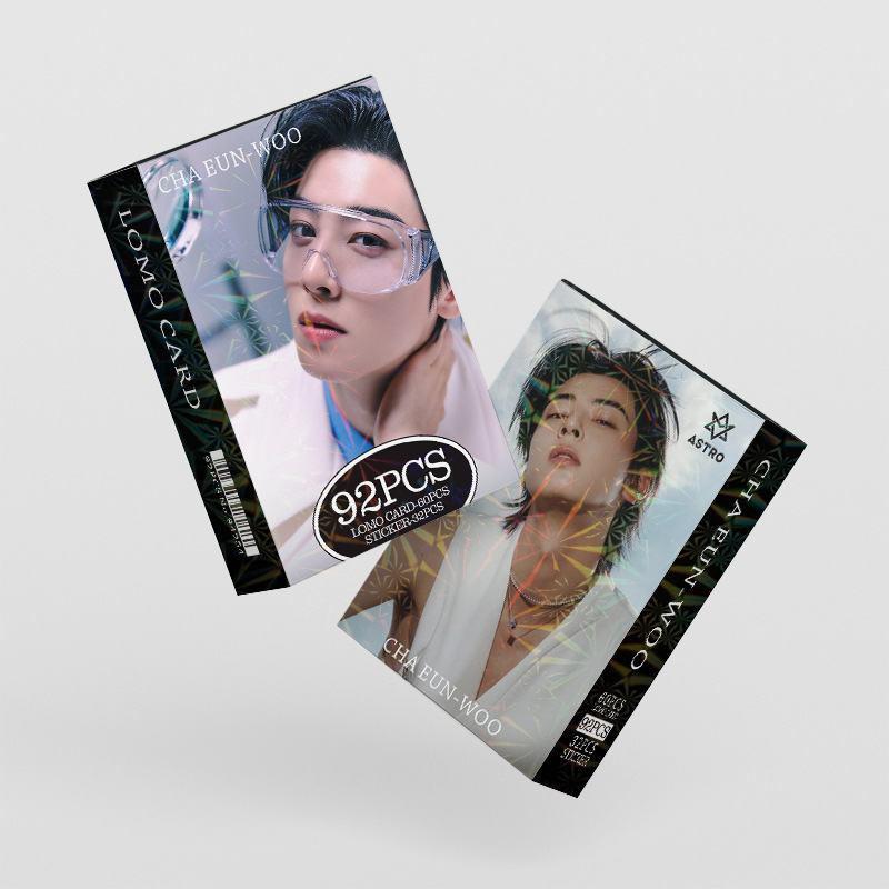 KPOP 92pcs/box ASTRO Cha Eunwoo Photocard Lomo Card Photo Card