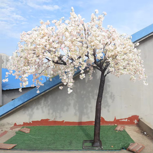 Vente en gros de cerisiers en fausse soie pour décoration de mariage, arbre Sakura à fleurs de cerisier artificiel pour table à vendre - Product Image 4