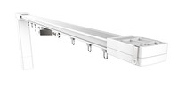 Ouvre-rideau électrique intelligent Tuya WiFi à commande vocale pour intérieur moderne, moteur robuste, télécommande, charge 50 kg, pour balcon et bureau
