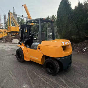 <b>Used</b> for Forklift Stacker 5 Ton Diesel Engine Yard Loading Second Hand Japan Side Shift Heavy Duty - Product Image 1