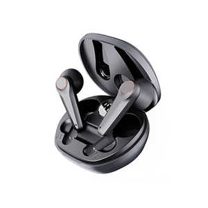 Auricolari Wireless True B138 Design Privato 2022, Vivavoce per Telefono, Audio Stereo HD, Custodia di Ricarica con Display LED, Cuffie TWS Nere - Product Image 1