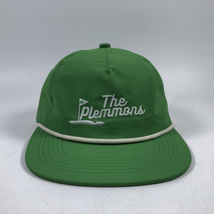 Hot Bán Nylon 5 Bảng Điều Chỉnh <span class=keywords><strong>Hat</strong></span> Với Chuỗi Tùy Chỉnh Chữ Thêu Không Có Cấu Trúc Mũ Bóng Chày Người Lớn Ngoài Trời Golf Rope Snapback - Product Image 5
