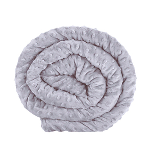 Usage domestique en coton matelassé <span class=keywords><strong>pas</strong></span> <span class=keywords><strong>cher</strong></span> doux l'autisme <span class=keywords><strong>minky</strong></span> couverture avec housse de couette - Product Image 3