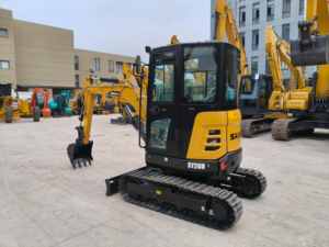 Nouvelle mini-excavatrice hydraulique Sany SY26U de 2 tonnes, moteur Kubota standard Tier 4, prête pour l'exportation - Product Image 5