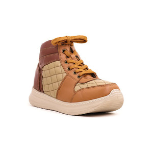 Zapatos de <span class=keywords><strong>Mujer</strong></span> de Alta Calidad hasta el Tobillo, Cuero Genuino, Suela de PU Antideslizante, Colección de Invierno para Chicas - Precio de Fábrica al por Mayor - Product Image 1