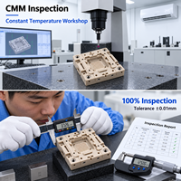 Плата для тестирования BGA из PEEK, изготовленная на станке с ЧПУ (OEM/ODM), для тестирования полупроводников