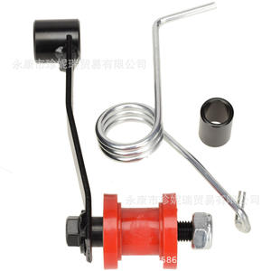 Poulie tendeur de chaîne Zjqr rouge pour moto tout-terrain ATV 110-200cc, pièce de réparation et d'entretien - Product Image 1