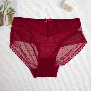 Binnys - Bragas <span class=keywords><strong>de</strong></span> Encaje Baratas al por Mayor, Ropa Interior Femenina Sexy <span class=keywords><strong>Negra</strong></span>, Bikini Suave y Cómodo - Product Image 4