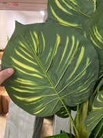 Pohon Buatan 170cm Tanaman Hijau Buatan dengan Pot Daun Plastik untuk Dekorasi Rumah Kantor Mal Super Dalam Ruangan
