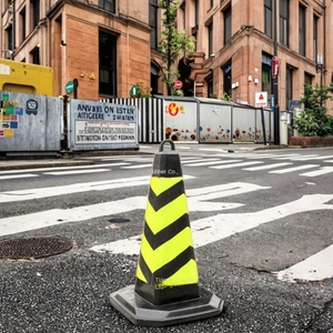 70cm Gummi reflektieren der Straßen kegel mit Heber ing Square <span class=keywords><strong>Road</strong></span> block Verkehrs sicherheit Verkehrs sicherheit - Product Image 3