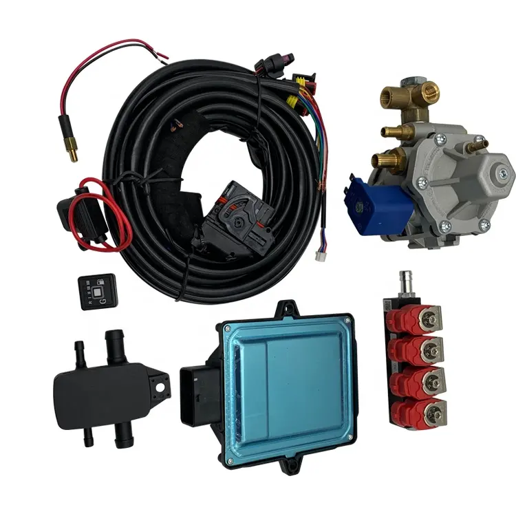 Großhandel 4 Zylinder Automotive Gas Conversion Kit MP48 Cng Ecu Kit mit Kabelbaum