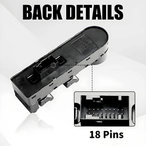 735648127 Per Jeep <span class=keywords><strong>Renegade</strong></span> Liberty 2016 2017 2018 2019 2020-2023, Interruttore Principale di Controllo Finestrino Elettrico Sinistro - Product Image 6