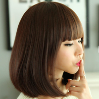 Perruque Courte Bob en Cheveux Humains Remy Pré-Pluckée avec Dentelle Transparente, Mèches Châtain Clair, Ondulations Naturelles pour Femmes