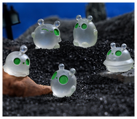 DIY Mang Dai Little Alien Multi Color Micro Animals 3d Charm Glowing Doll Figurines Luminous Resin Lucky Bag Blind Surprise Toy