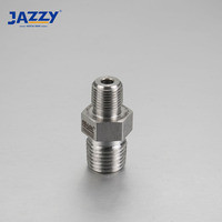 Raccord de tube JAZZY, Raccord tube-tuyau mâle, Connecteur mâle DMC, Connecteur d'union traversante DBMC, Raccord coudé mâle DME pour tube instrument