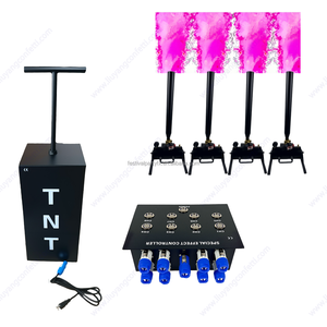 लिंग के लिए पर्यावरण के अनुकूल इलेक्ट्रॉनिक ब्लैक रिमोट कंट्रोल कंफेटी पाउडर तोप - Product Image 5