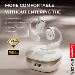 Audífonos Originales Lenovo <span class=keywords><strong>ERAZER</strong></span> X9 de Gancho para la Oreja BT 5.4 Conducción de Aire Ósea Abierta Estéreo con Graves para Fitness y Deportes TWS Inalámbricos - Product Image 5