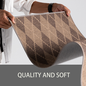(chakme) <strong>Dark</strong> <strong>Grey</strong> Big <strong>Rugs</strong> Brown Area <strong>Rug</strong> Rugged Style Customize Size Desgin Carpet - Product Image 5
