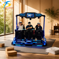 Simulateur de montagnes russes VR, cinéma 9D, chaise œuf 3 places, intérieur/extérieur, éducatif, en plastique et en bois, à vendre