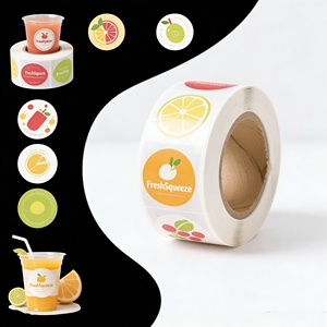 Etiquetas <span class=keywords><strong>de</strong></span> Vinilo Impresas Personalizadas para Botellas <span class=keywords><strong>de</strong></span> Jugo, <span class=keywords><strong>Aceite</strong></span>, Frascos <span class=keywords><strong>de</strong></span> Alimentos y Contenedores - Product Image 2