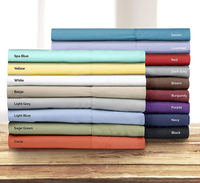 Parure de draps 4 pièces blanche unie sur mesure pour hôtel, disponible en plusieurs tailles, literie universelle pour projets hôteliers mondiaux