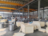 Joint d'expansion en caoutchouc avec extrémités à bride |   Raccord flexible basse pression EPDM/NBR pour tuyaux de pompe et systèmes CVC |   ANSI/DN50-DN600