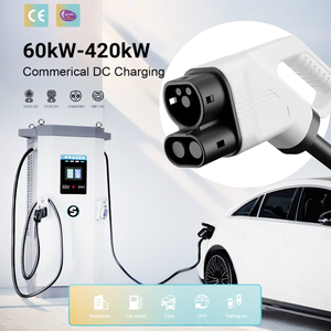 Portable Home Fast EVSE Station de charge de <span class=keywords><strong>voiture</strong></span> DC Type 2 CCS2 <span class=keywords><strong>Prise</strong></span> de courant avec nouvel adaptateur de connecteurs de poignée de <span class=keywords><strong>voiture</strong></span> d'état - Product Image 2