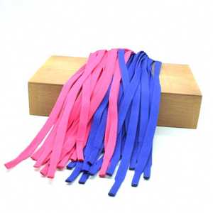 Braided Flat Drawcord Garment Use Accessories <b>Cord</b> Custom Printed 100% Polyester Coated Waterproof Eco-Friendly High Tenacity - Product Image 3