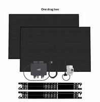 Système solaire de balcon LOXENY JJF-ESK800 Pro 800W monocristallin, prêt à l'emploi, 450W*2, micro-onduleur, aucun assemblage requis, IP67