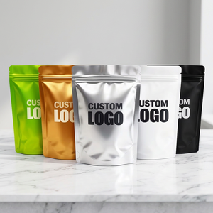 Wholesale Custom Printed Doypack Food Packaging Stand up Pouch Moisture <b>Proof</b> Zipper Tear Notch Bag OEM ODM - Product Image 1