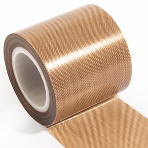 Ruban adhésif en silicone haute température pour machine de scellage, <span class=keywords><strong>plaque</strong></span> de marquage à chaud, toile de fibre de verre PTFE, adhésif imperméable isolant et masquant - Product Image 1