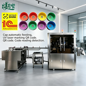 Equipo de Inspección Automatizado para Producción de Tapas de Botellas, Marcado Láser UV, Código Único por Artículo y Rechazo Automático de Defectos en el Empaquetado - Product Image 1