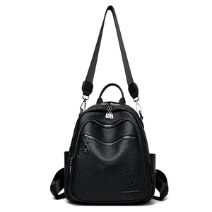 Fabbrica all'ingrosso delle signore di Design di lusso studente zaino della scuola borsa di grande capacità Pu borse in pelle per le donne - Product Image 4