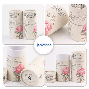 จีนขายส่งวัสดุเป็นมิตรกับสิ่งแวดล้อม 100% บรรจุภัณฑ์กล่องกระดาษกลมแบบกําหนดเองรีไซเคิล - Product Image 6