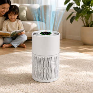 Achat en gros - <span class=keywords><strong>Purificateur</strong></span> <span class=keywords><strong>d</strong></span>'<span class=keywords><strong>air</strong></span> personnalisé avec indicateur de qualité de l'<span class=keywords><strong>air</strong></span> en temps réel 300 CADR, WIFI et plasma pour usage commercial - Product Image 1
