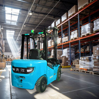 Chariot élévateur électrique portable AOMAI Mini 1-3 tonnes, transpalette d'entrepôt, alimenté par batterie, déplaceur latéral hydraulique, pneus pleins
