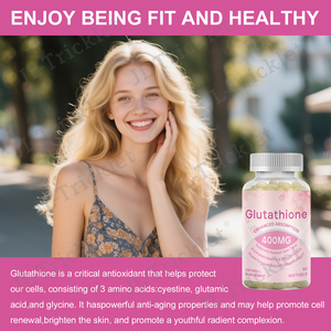 ओम हॉट सेलिंग सप्लीमेंट 800 मिलीग्राम एल-ग्लूटाथियोन सॉफ्टजेल कैप्सूल एल-ग्लूटाथियोन कैप्सूल - Product Image 4